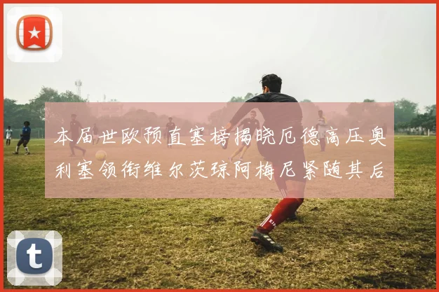 本届世欧预直塞榜揭晓厄德高压奥利塞领衔维尔茨琼阿梅尼紧随其后